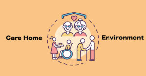 家族の環境づくりをイメージしたイラスト