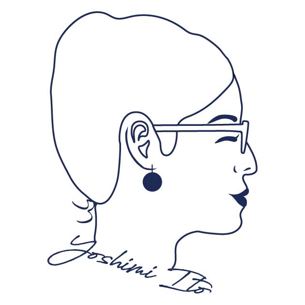 いとうよしみ人物イラスト