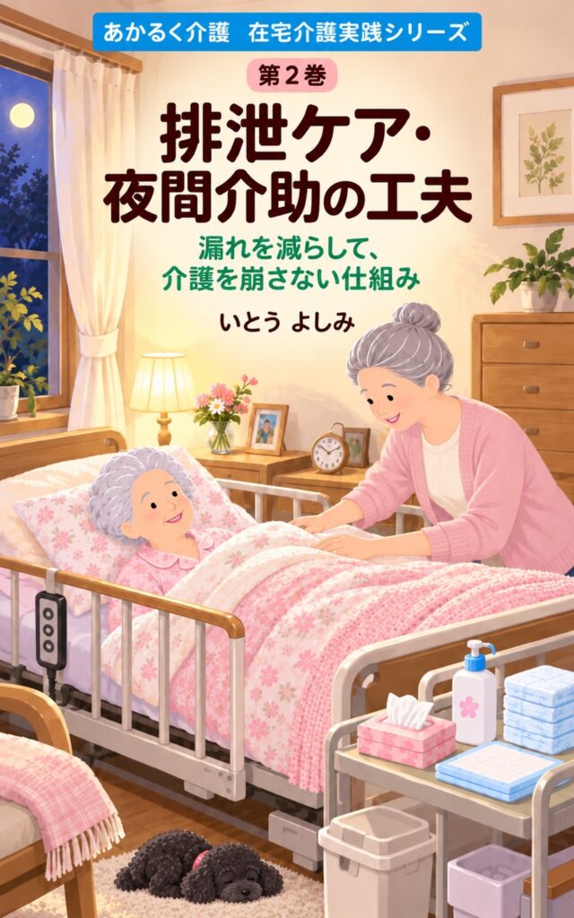 排泄ケア・夜間介助の工夫: 漏れを減らして、介護を崩さない仕組み あかるく介護　在宅介護実践シリーズ